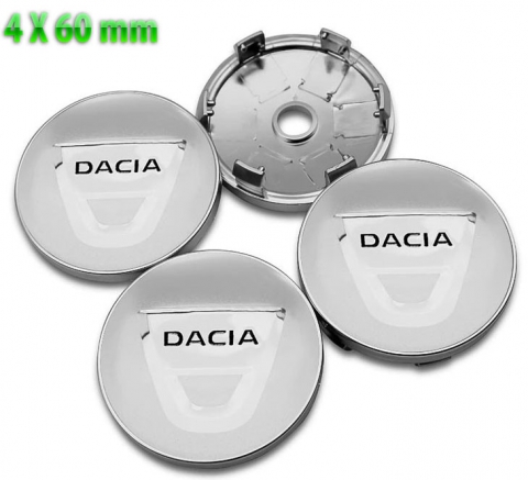 Dacia 60mm Car Wheel Center Cap silver